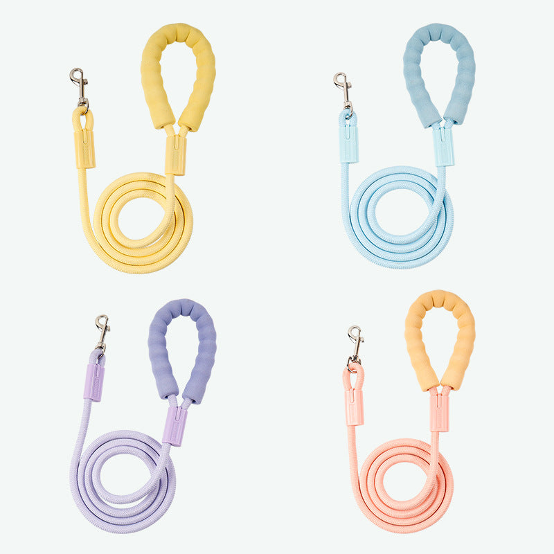 Soft Padded Handle Rope Dog Leash