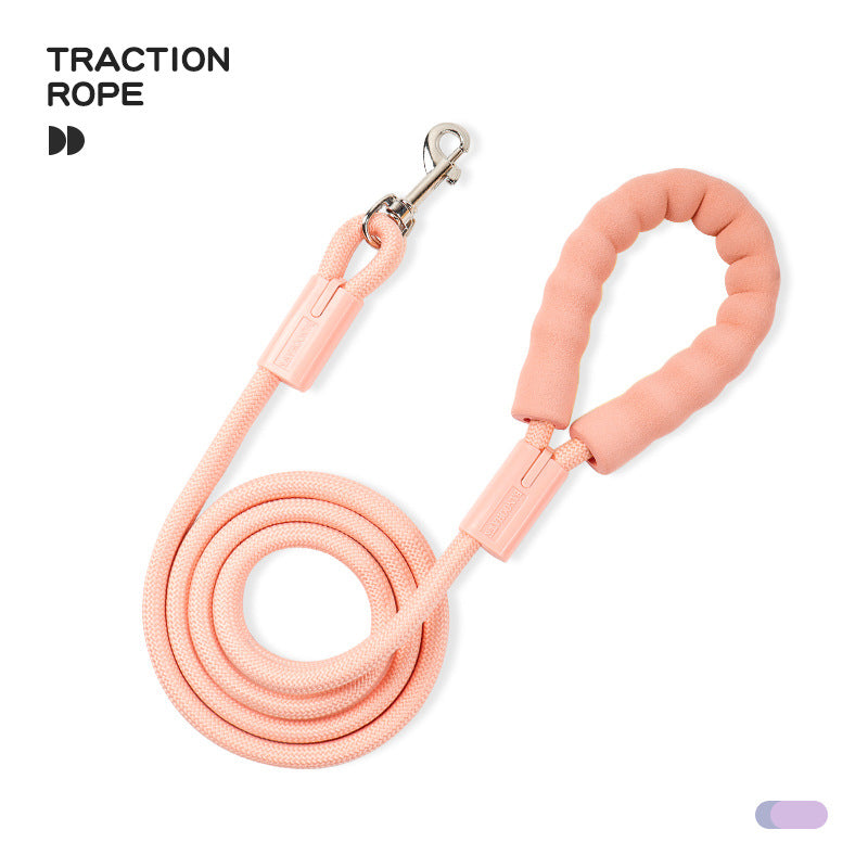 Soft Padded Handle Rope Dog Leash