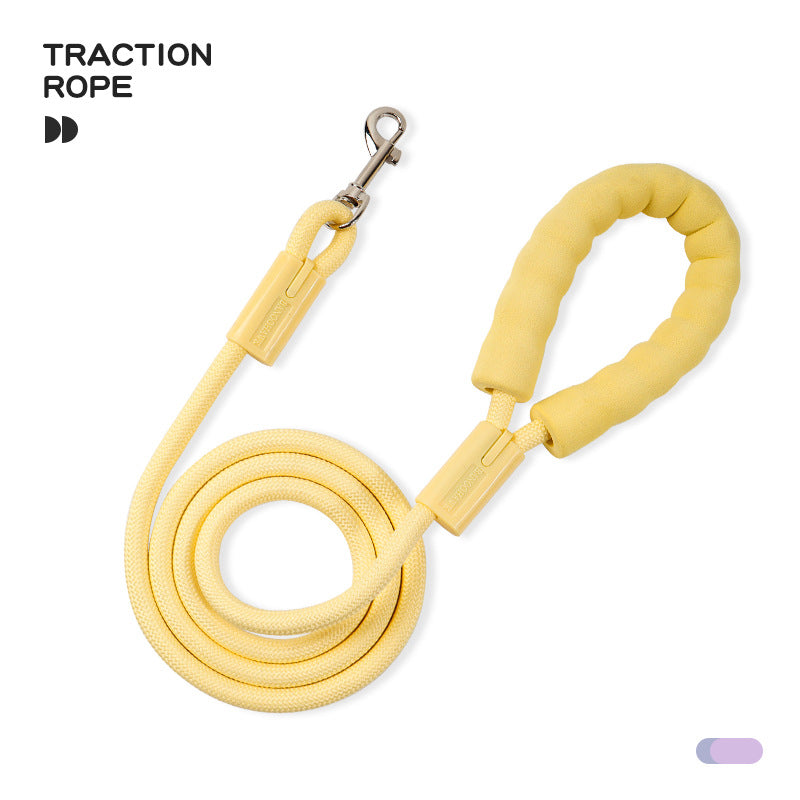 Soft Padded Handle Rope Dog Leash