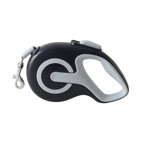 Compact Retractable Dog Leash with Ergonomic Handle