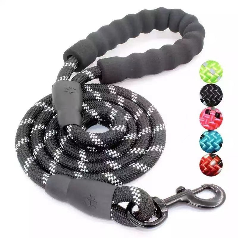 Heavy-Duty Rope Dog Leash with Padded Handle