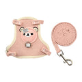 Cute Bear Pet Harness & Leash Set for Cats & Small Dogs