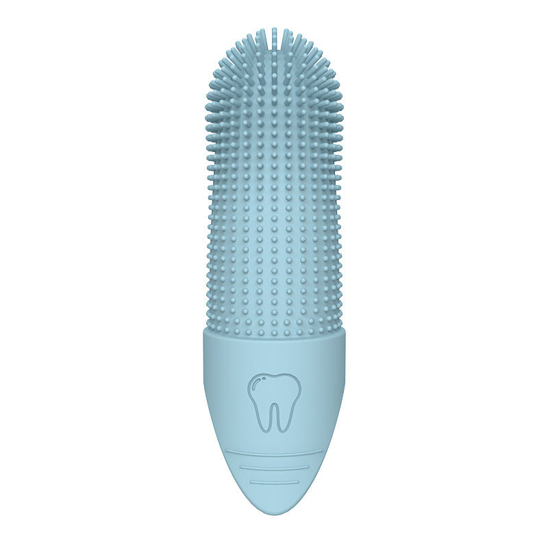 Soft Silicone Finger Toothbrush for Dogs & Cats