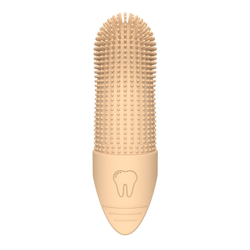 Soft Silicone Finger Toothbrush for Dogs & Cats